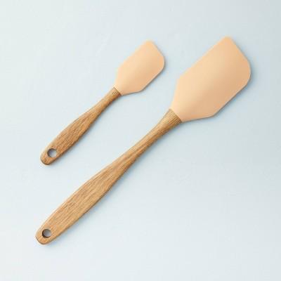 Silicone Spatula Set of 2 Tan - Hearth & Hand™ with Magnolia