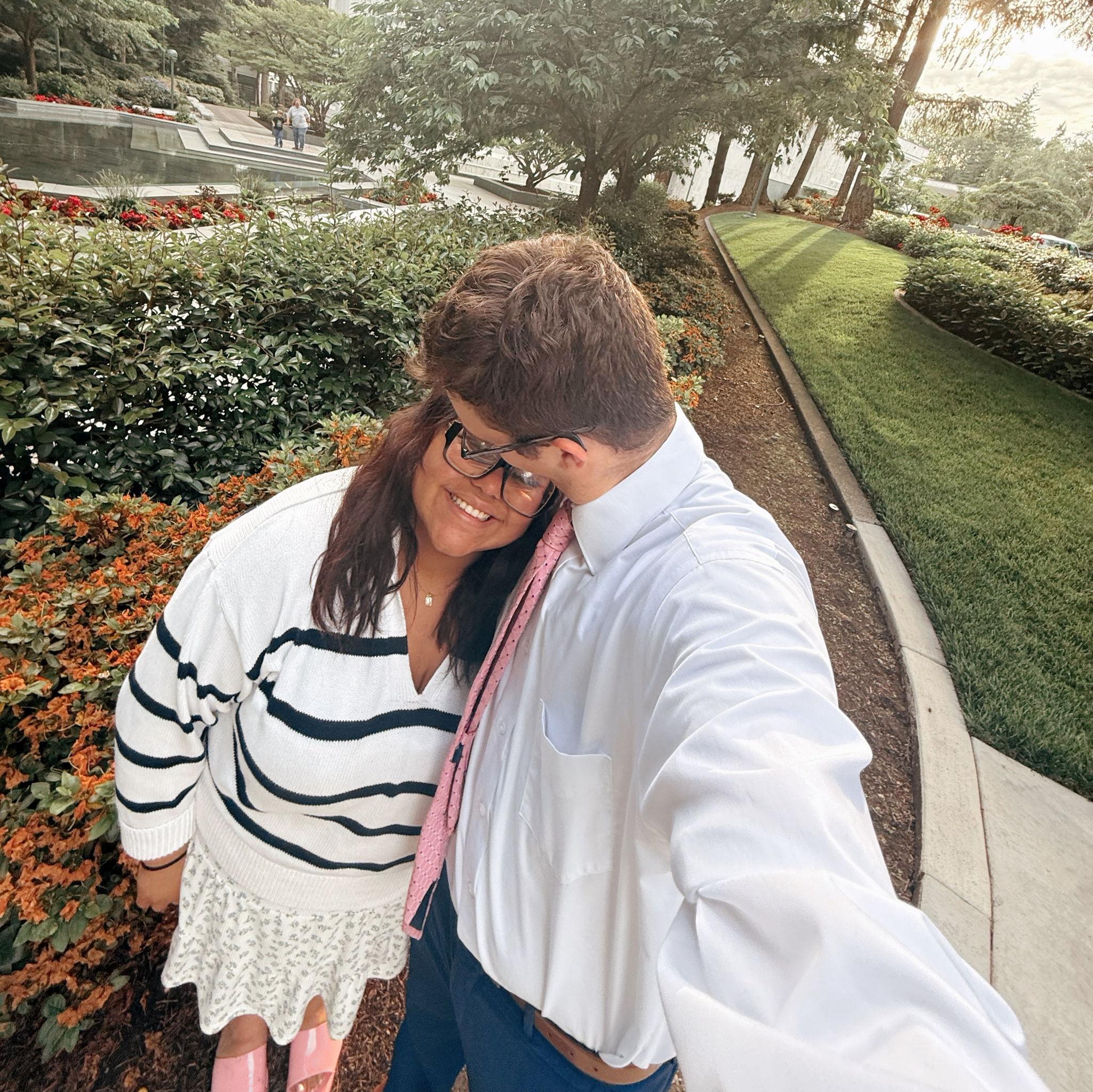 Our favorite temple date!