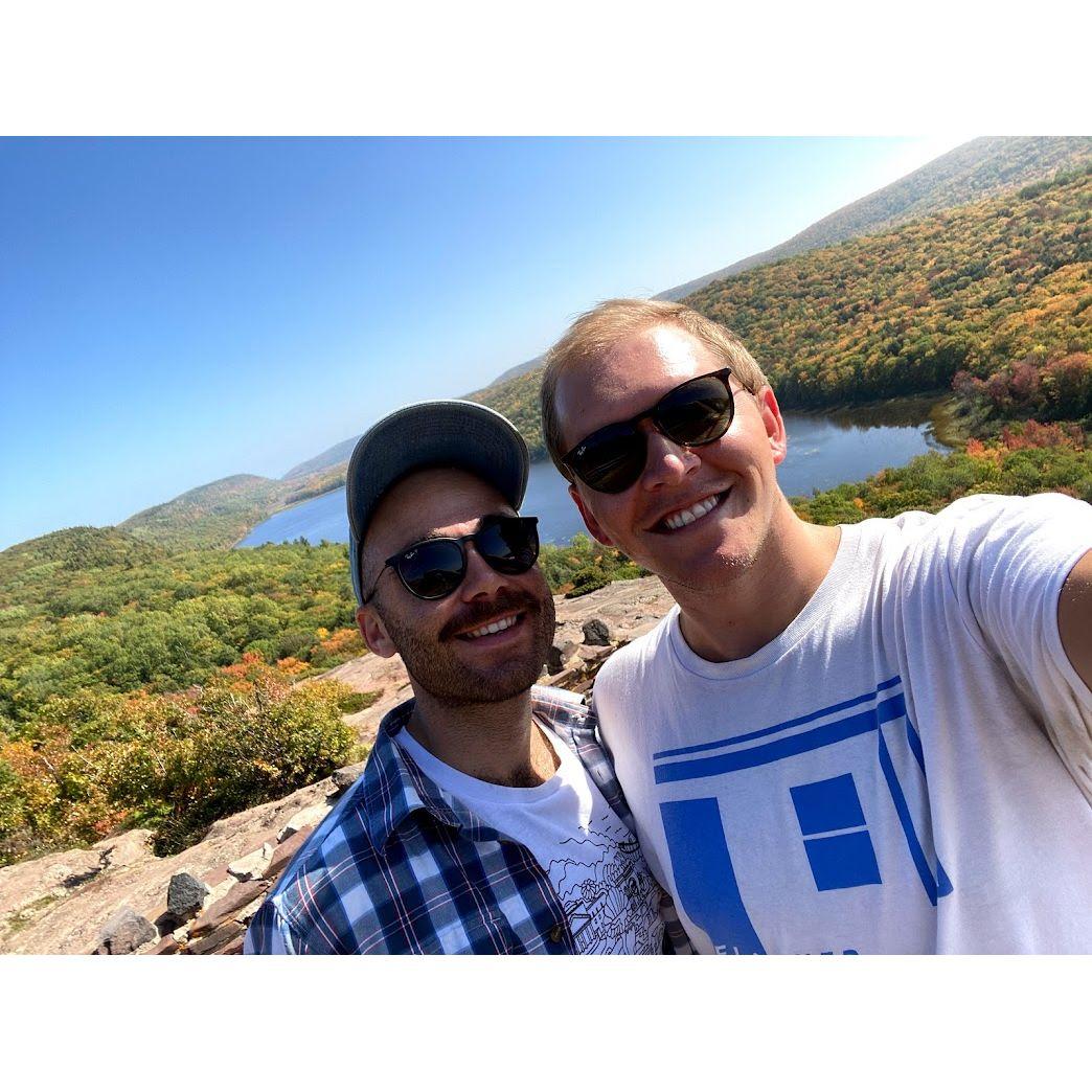 Our first trip AND our first hike together - Upper Peninsula of Michigan, September 2020
