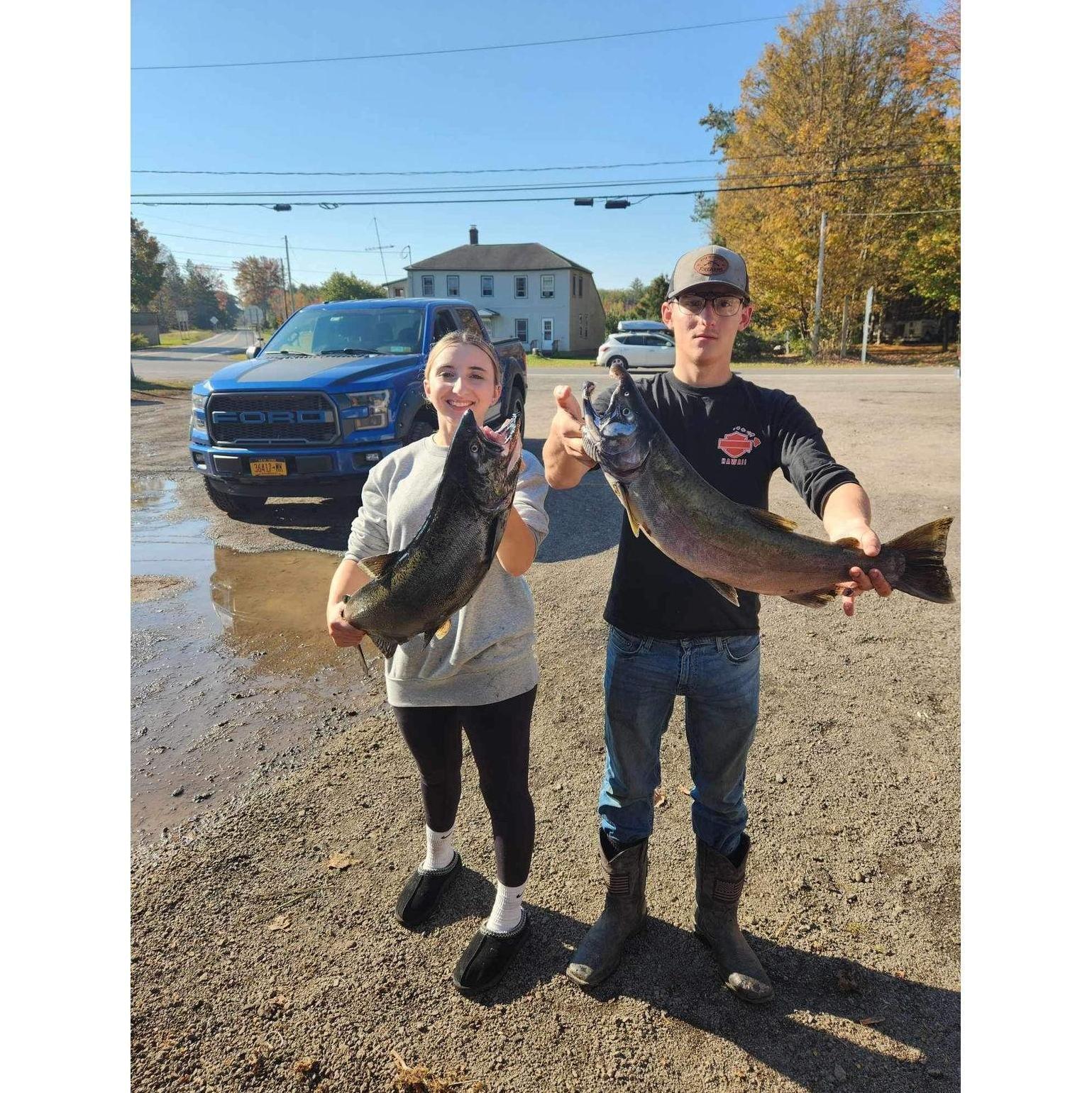 More salmon fishing...