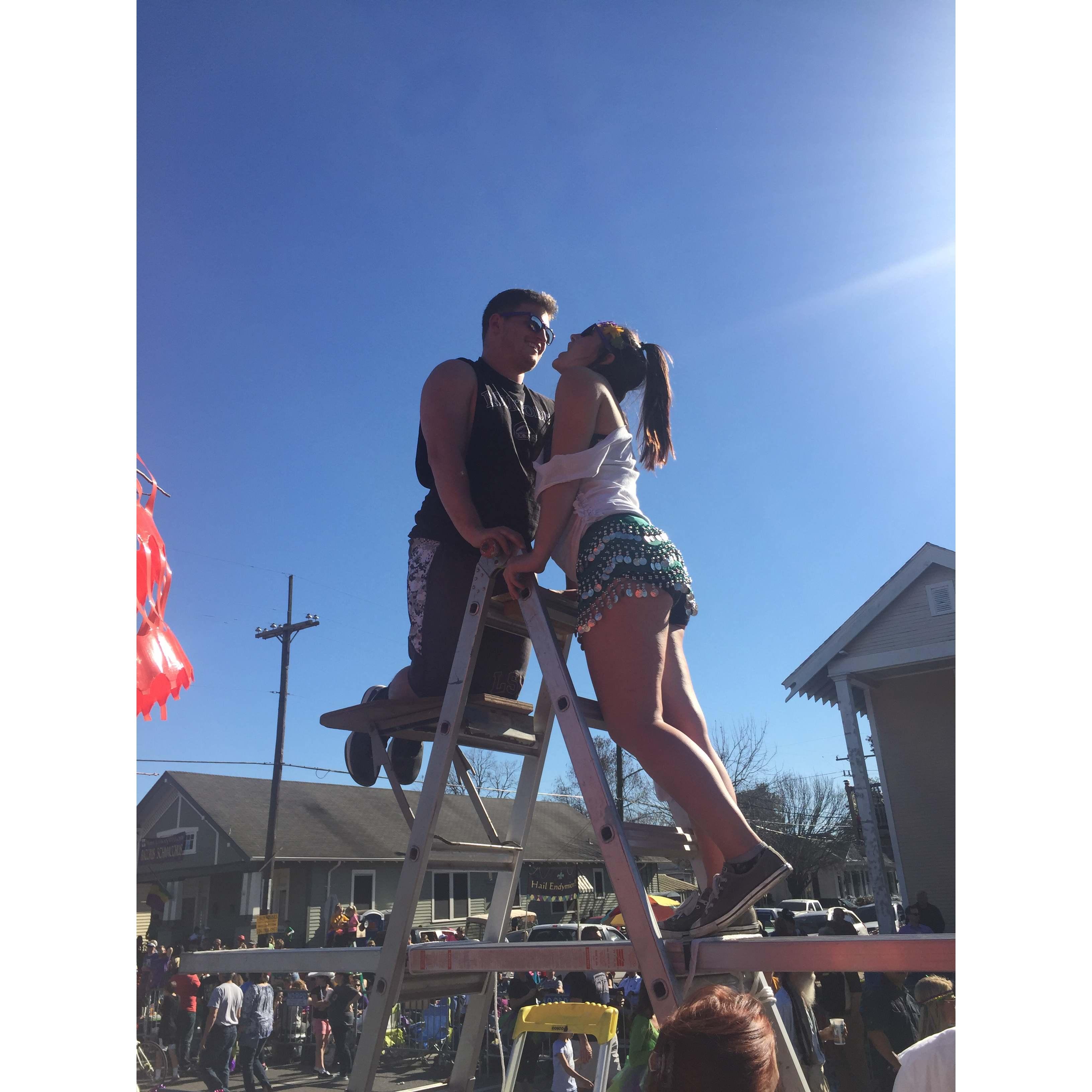 Our first Mardi Gras