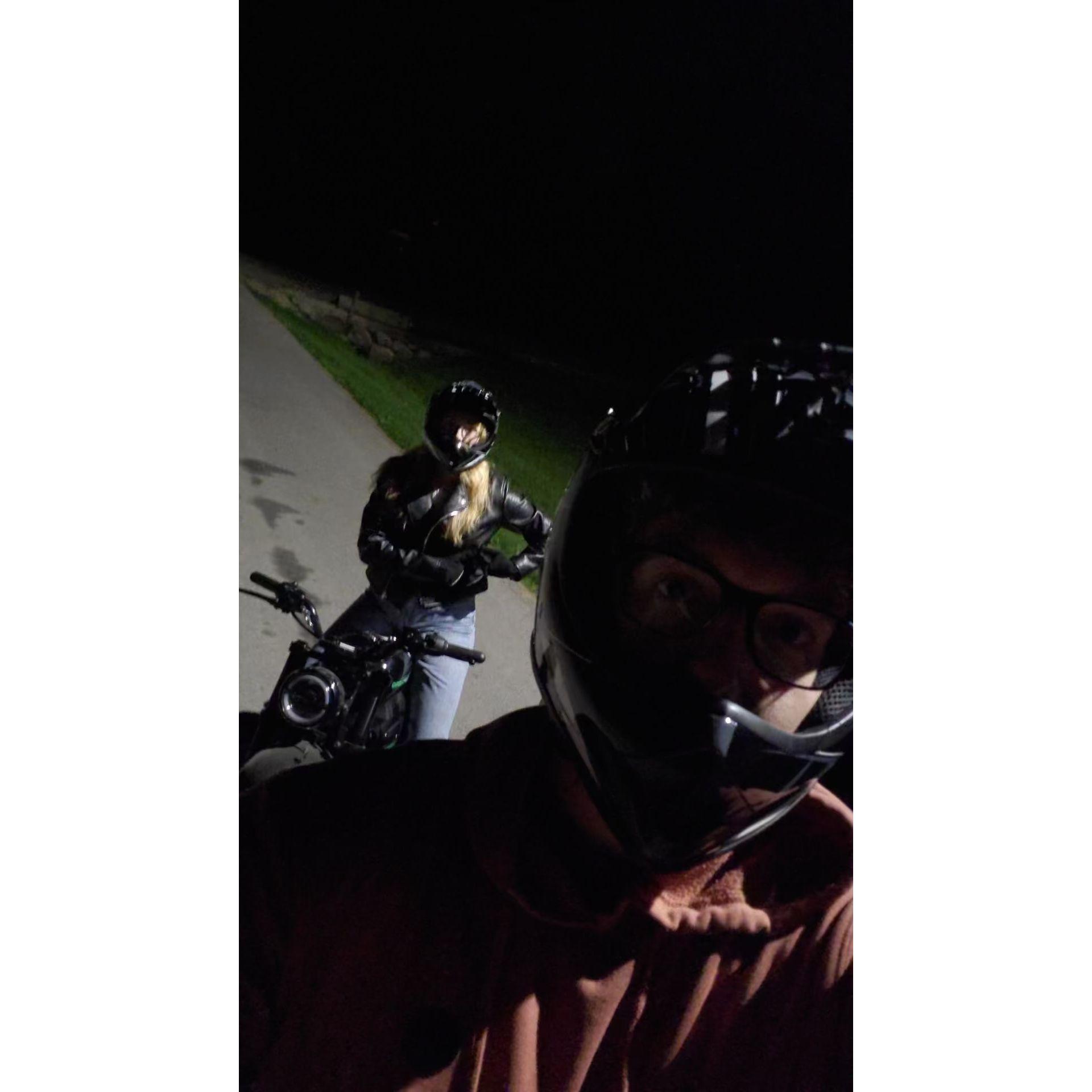 that time when we got into motorcycles