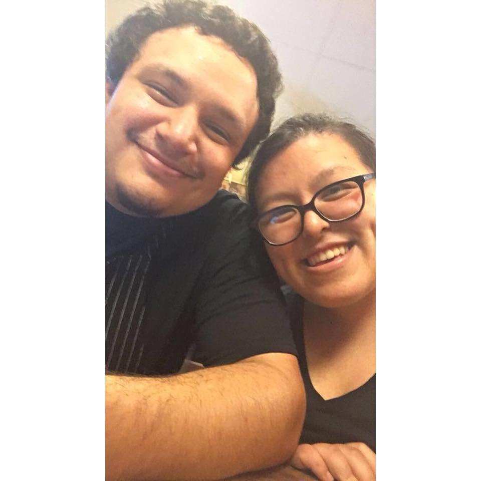 Met working at a restaurant