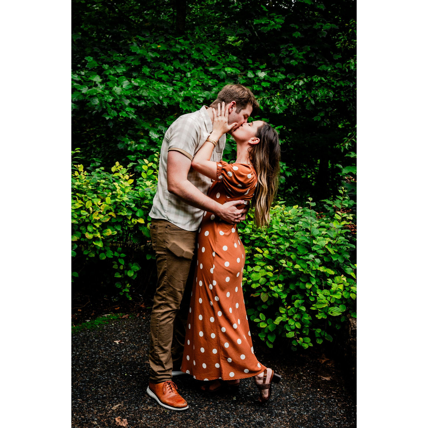 Surprise Engagement Photos at Crystal Bridges!