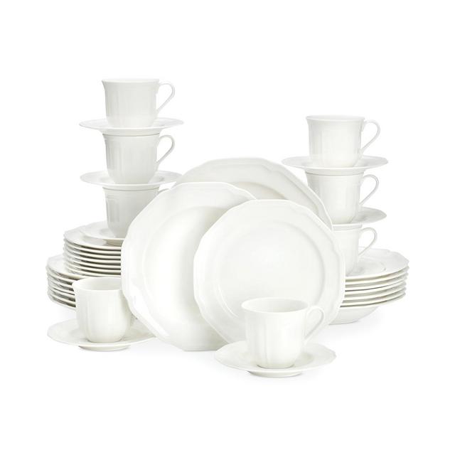 Mikasa Antique White 40-Pc. Dinnerware Set, Service for 8