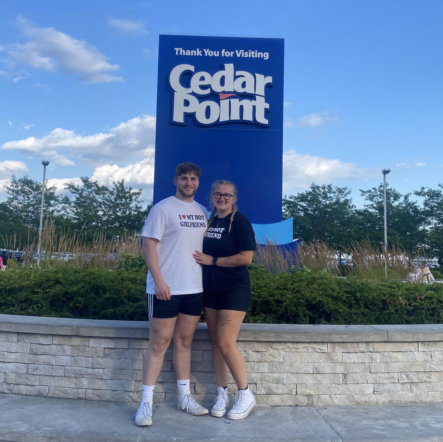 Zach's 1st time at Cedar Point