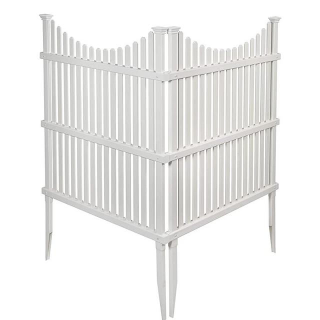 Zippity Outdoor Products ZP19036 Huntersville Privacy Screen, White