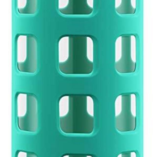 Ello Syndicate Glass Water Bottle with One-Touch Flip Lid