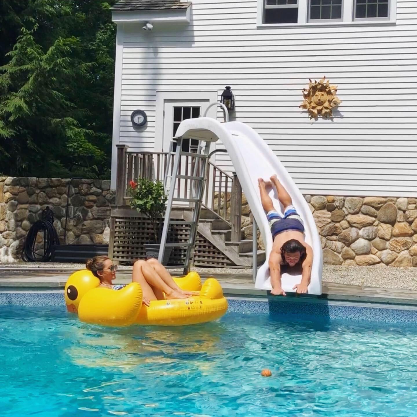 Jenn's first visit to Sean's family home in Ridgefield, Ct