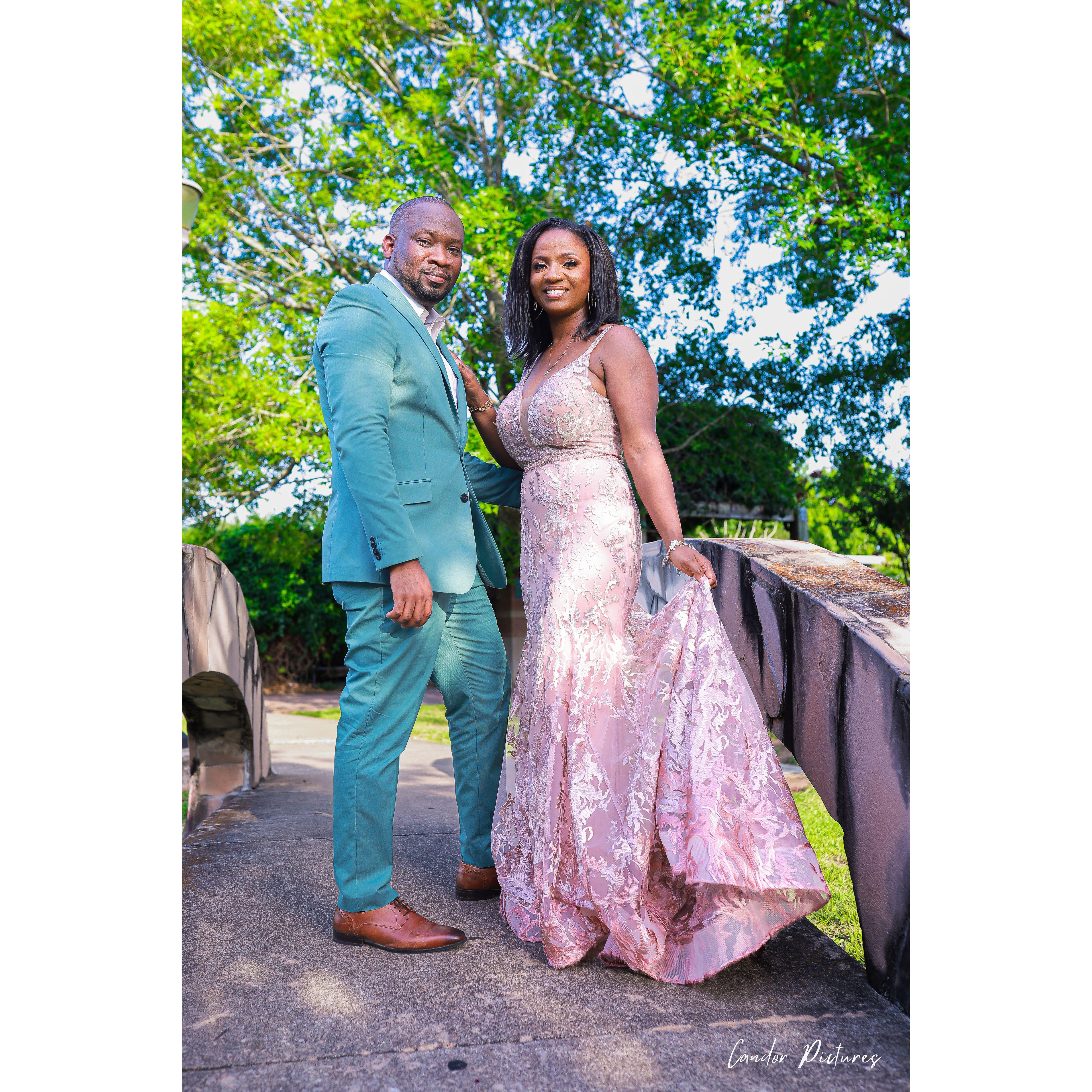 Our first "photoshoot"