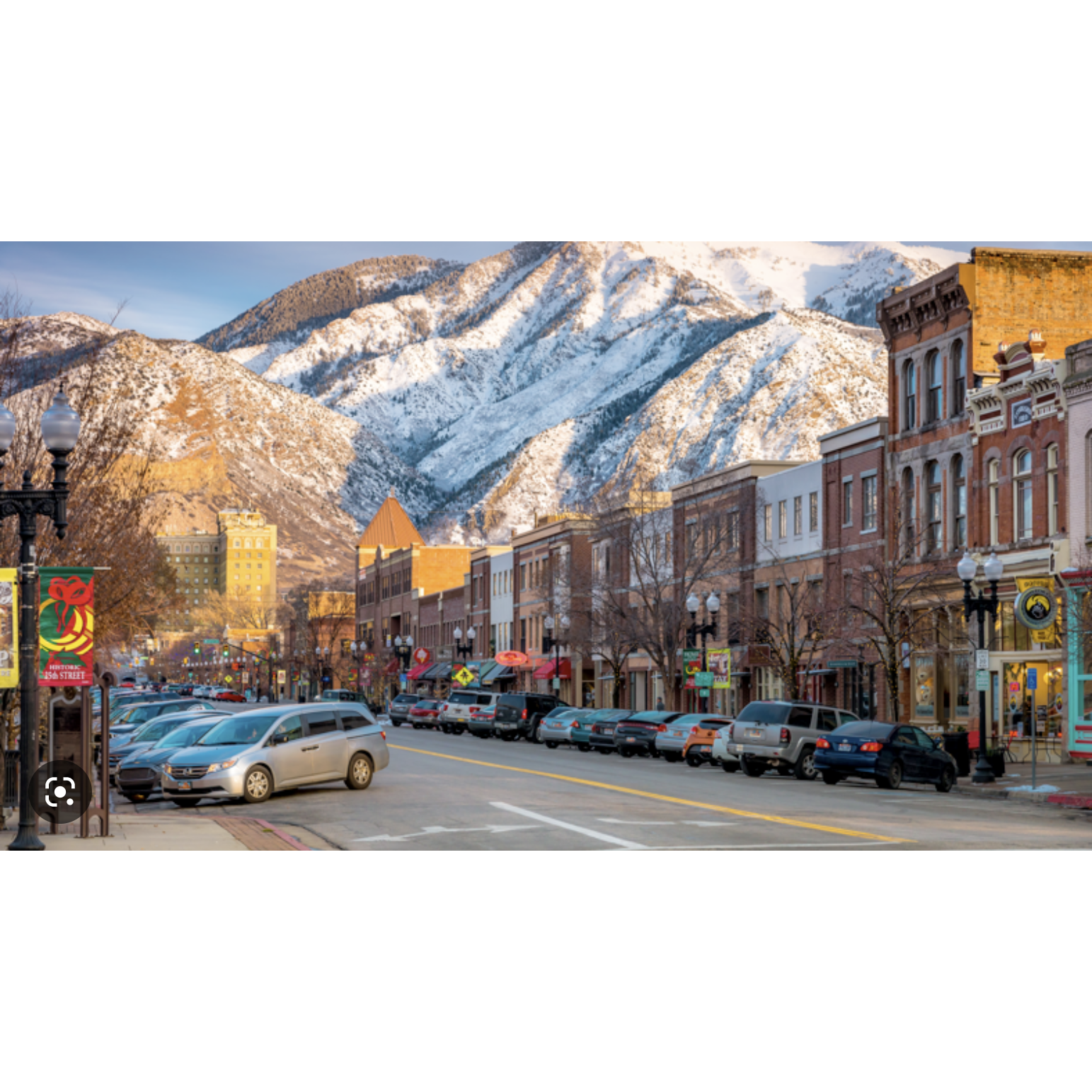 25th Street in downtown Ogden 