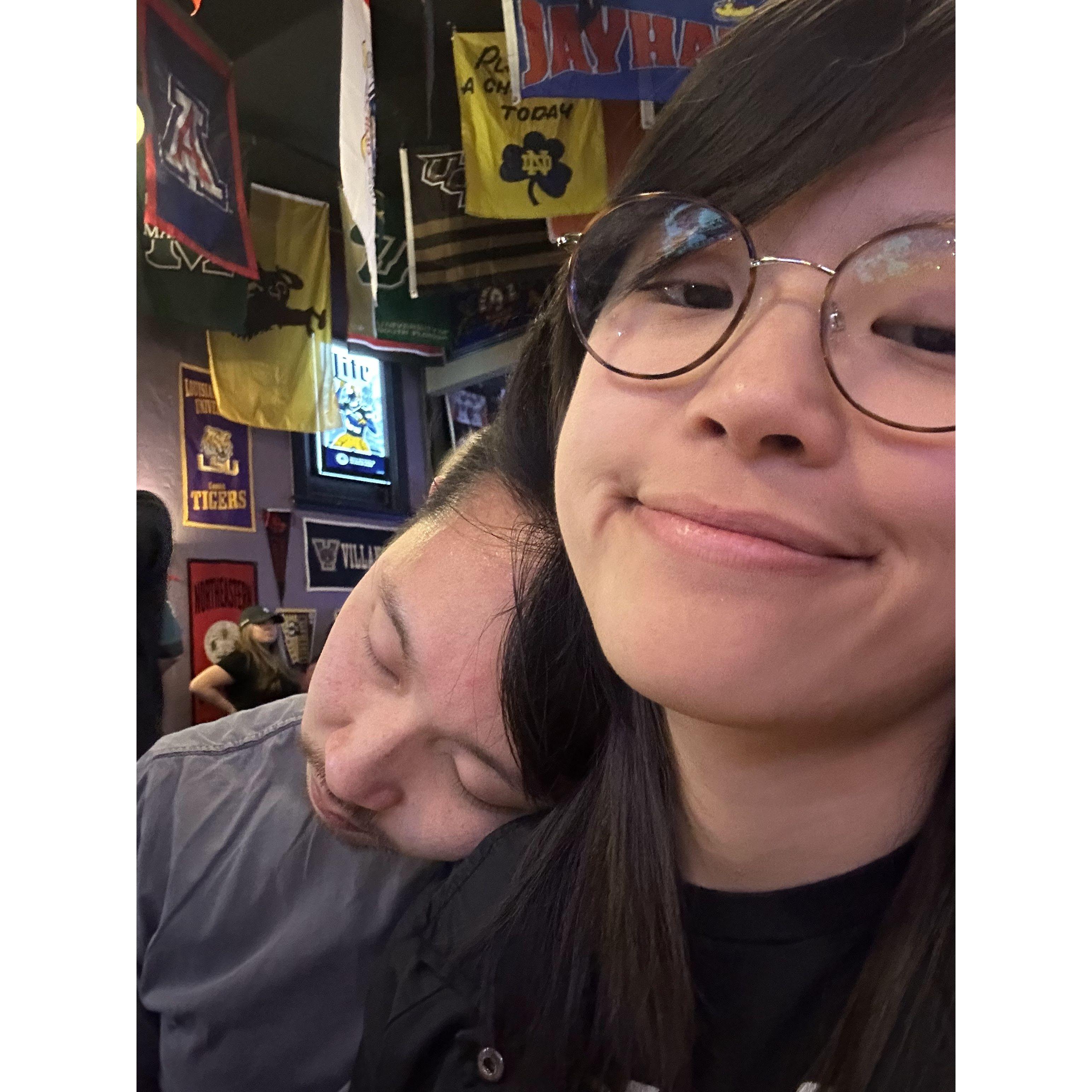 Superbowled too hard