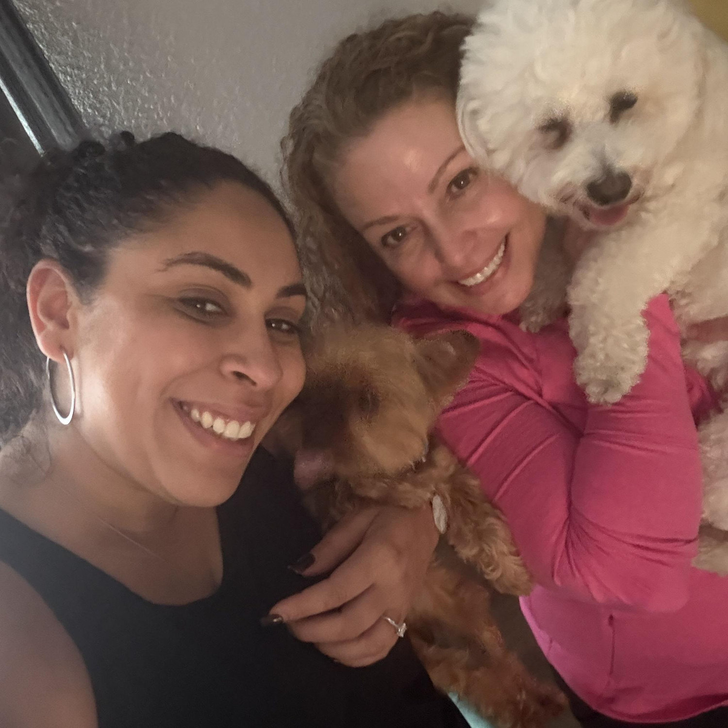 Our little family, excited that we will be official