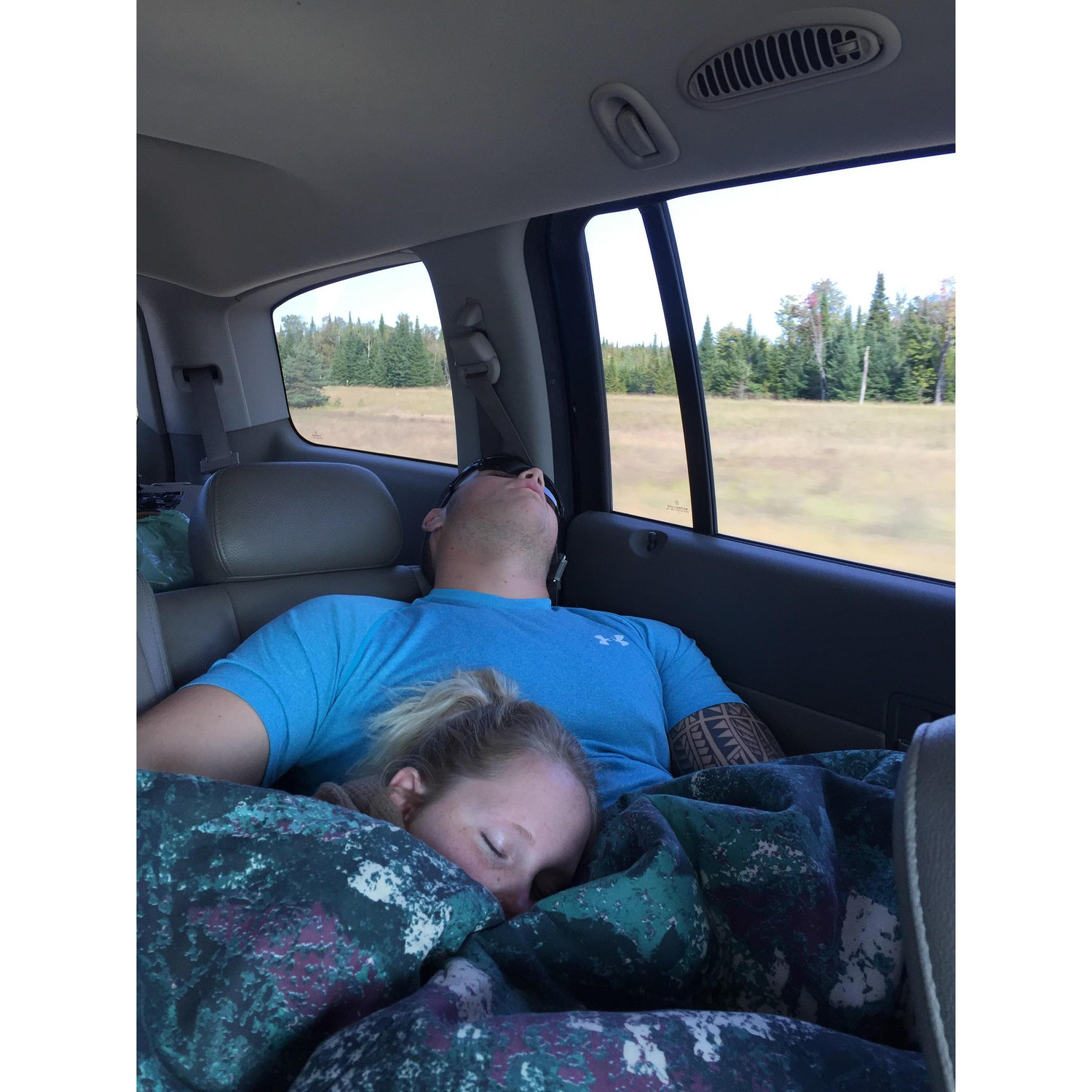 September 11, 2017
Bride realizes that Groom is the most comfortable pillow in the world.