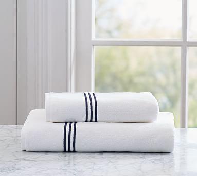 Grand Organic Embroidered Towels