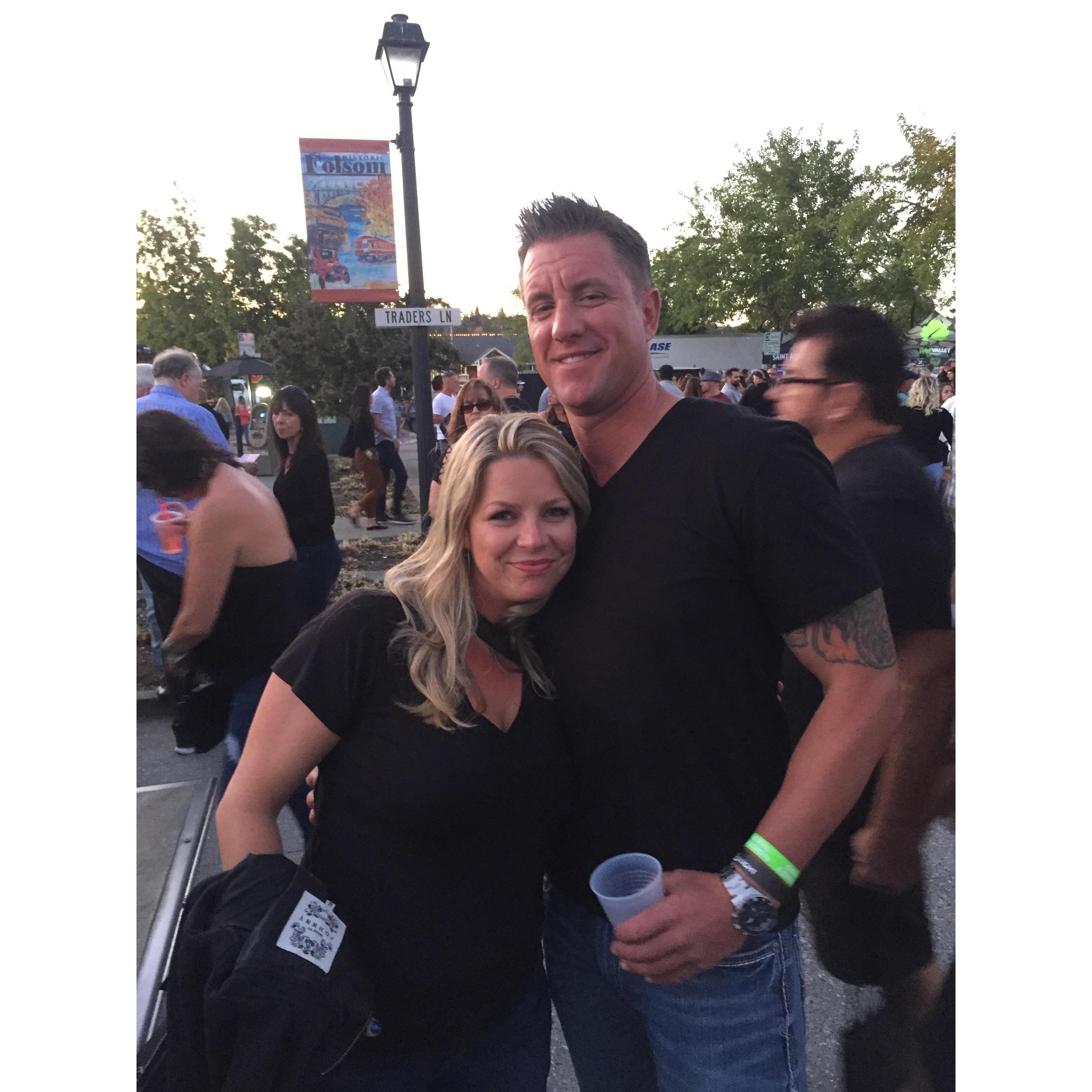 Another concert with friends