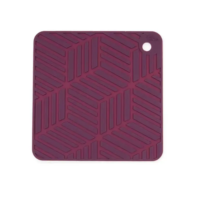 Our Table™ Silicone Textured Trivet in Purple