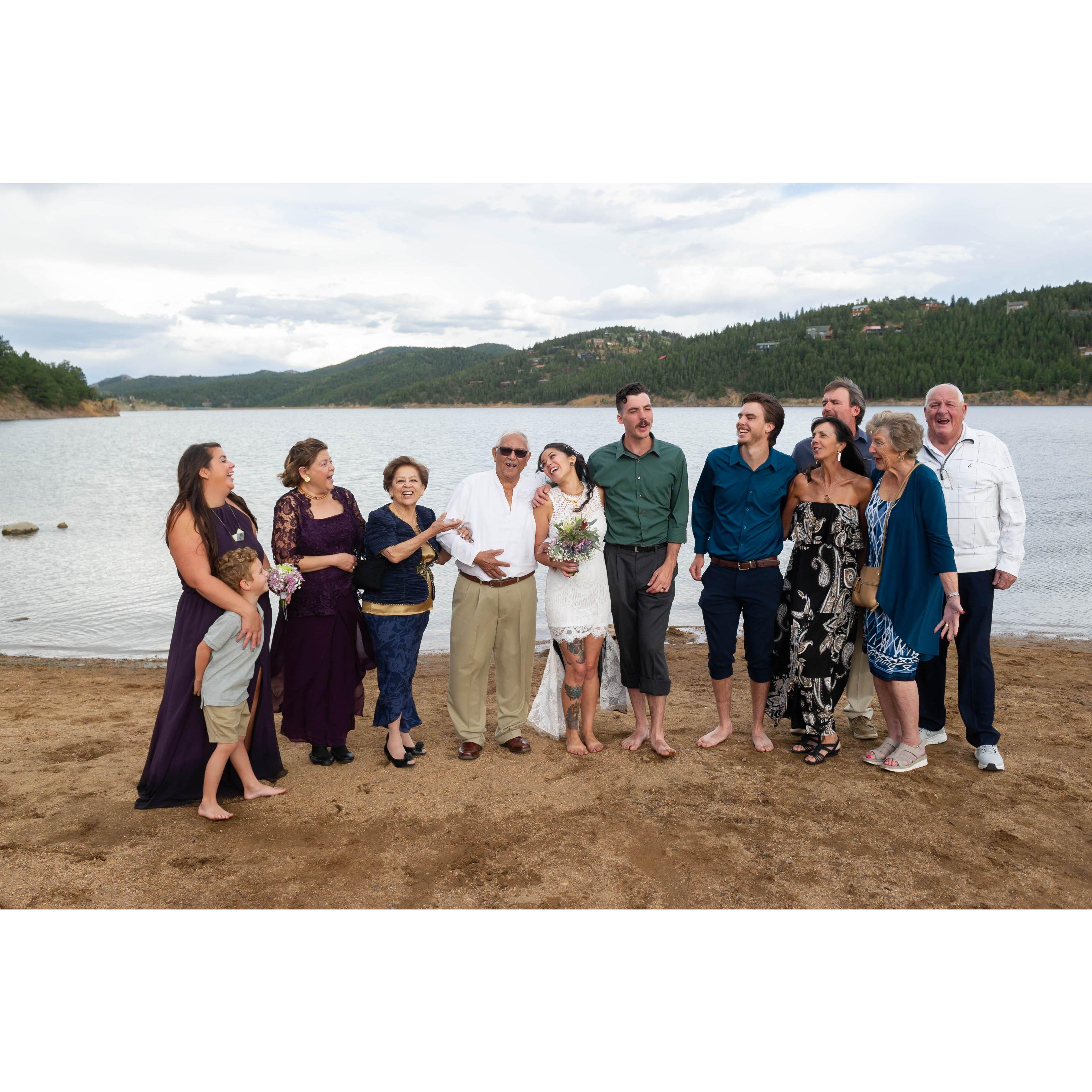 Wong-Lytle family laughter