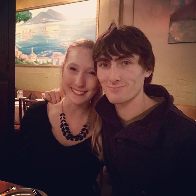 Birthday dinner at our favorite restaurant Ristorante Doria (2014)