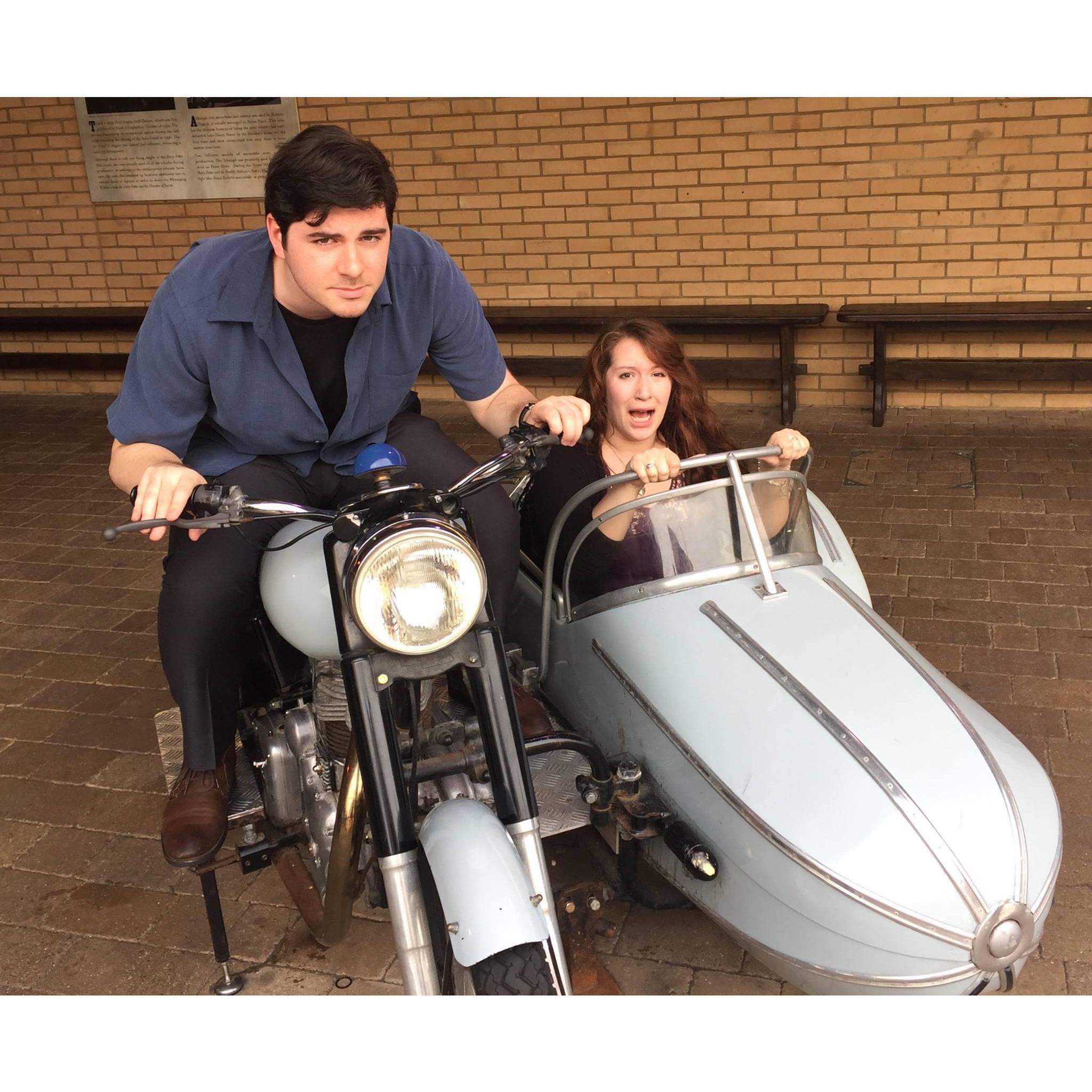 Just an average day on Hagrid's bike