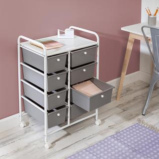 8-Drawer Rolling Cart