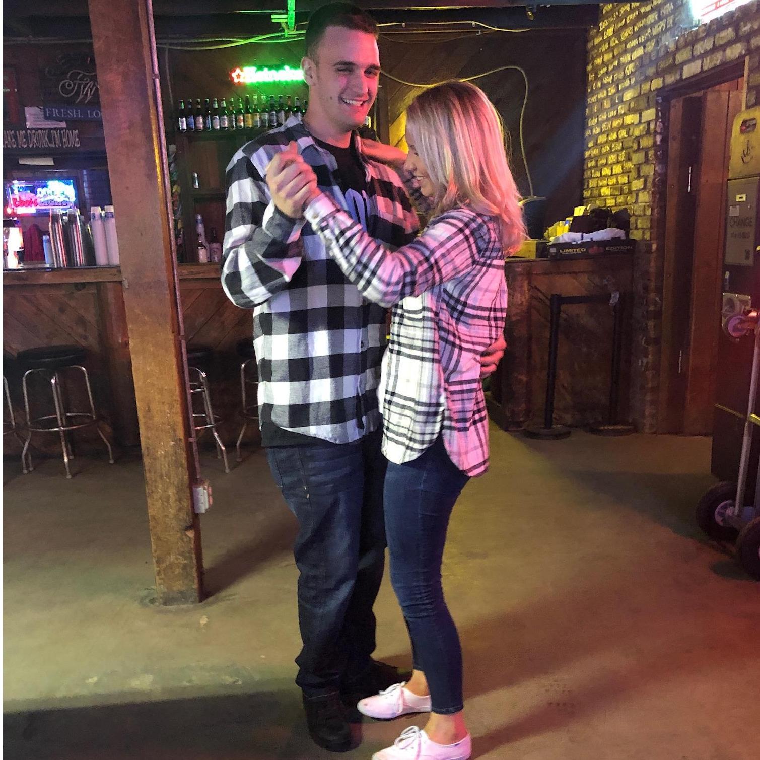 Our first "first dance"