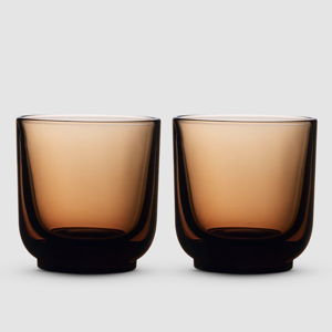 Pirch Espresso Glasses, Amber