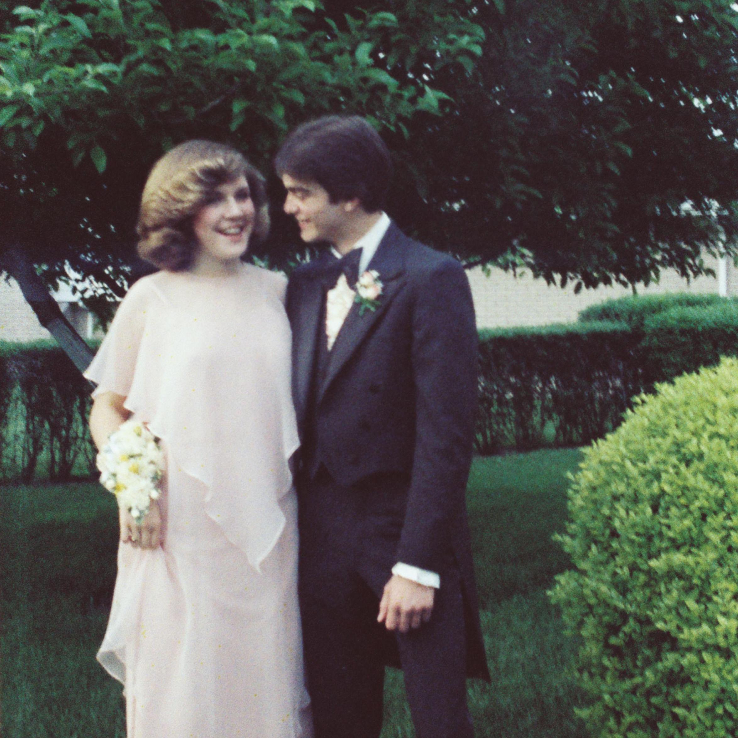 I don't know, Fran looks awful smitten heading to the prom.
