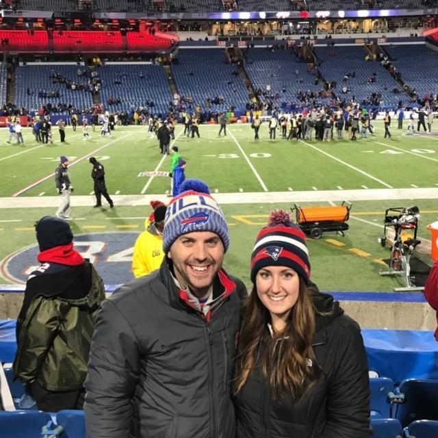 The second annual Pats vs. Bills showdown. (Oct. 2019)