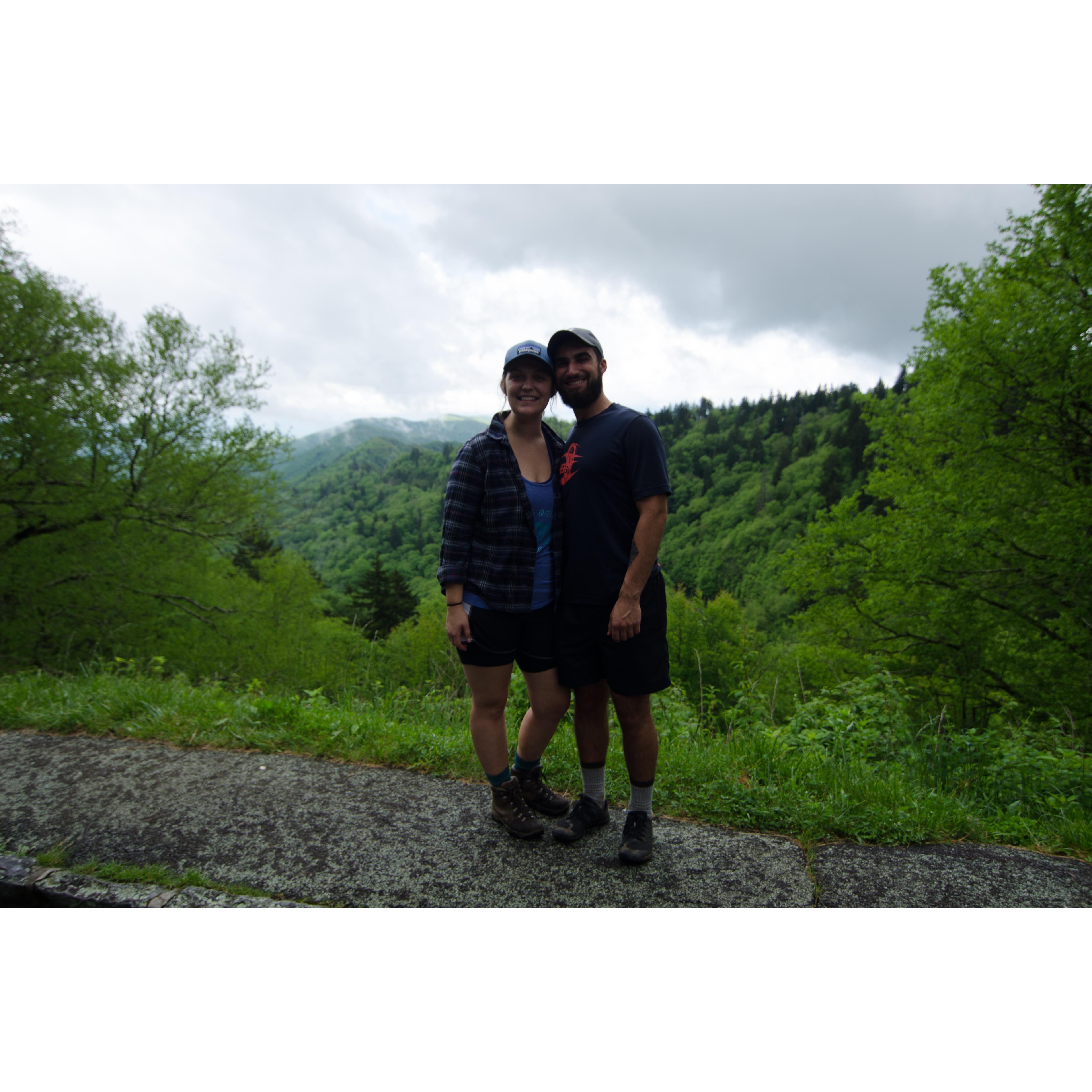 This was either Day 3 or Day 4 without a shower in the Smokies!