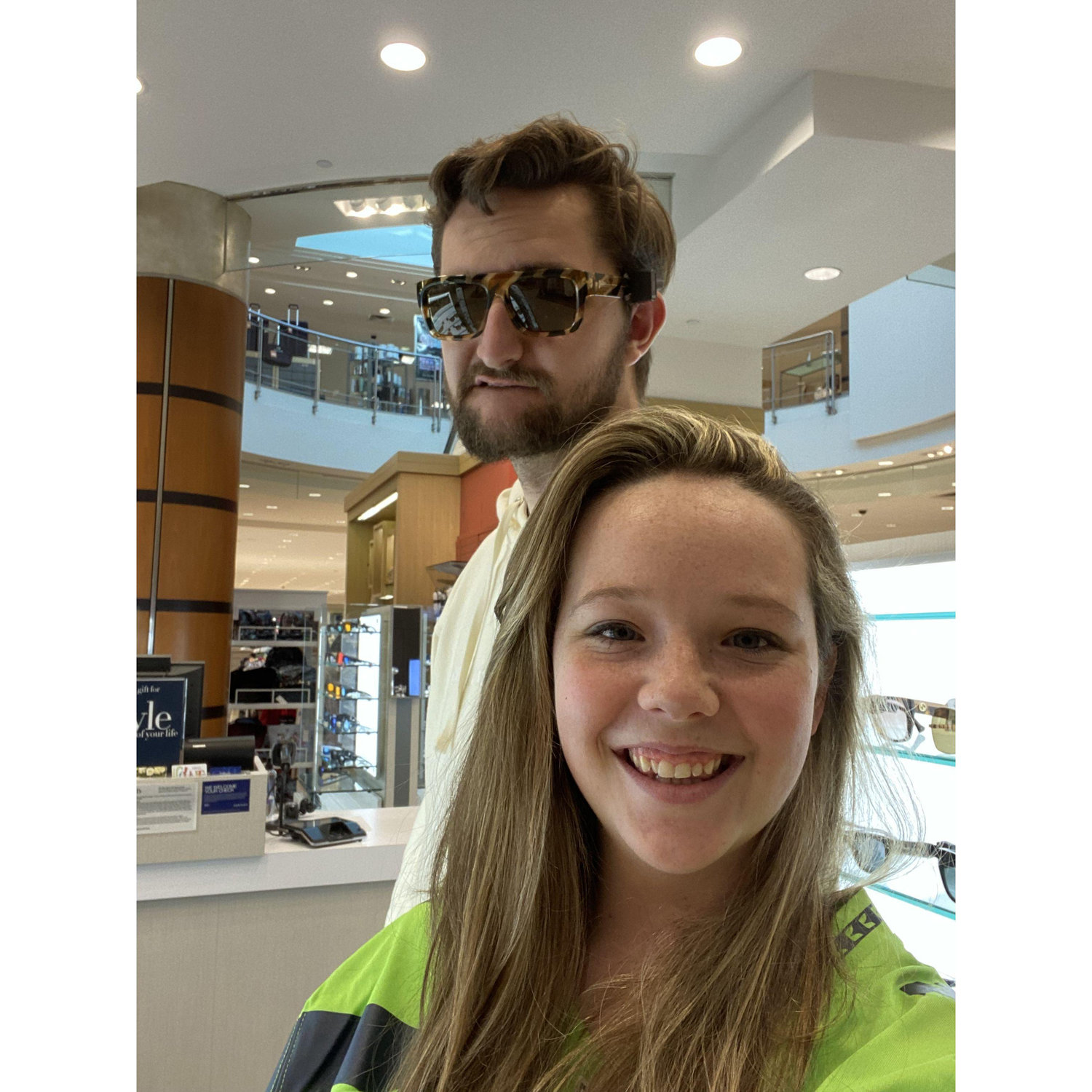 Emily's favorite photo of us