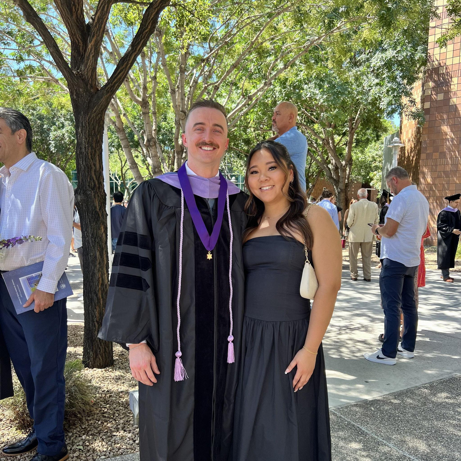 Jackson's dental school graduation