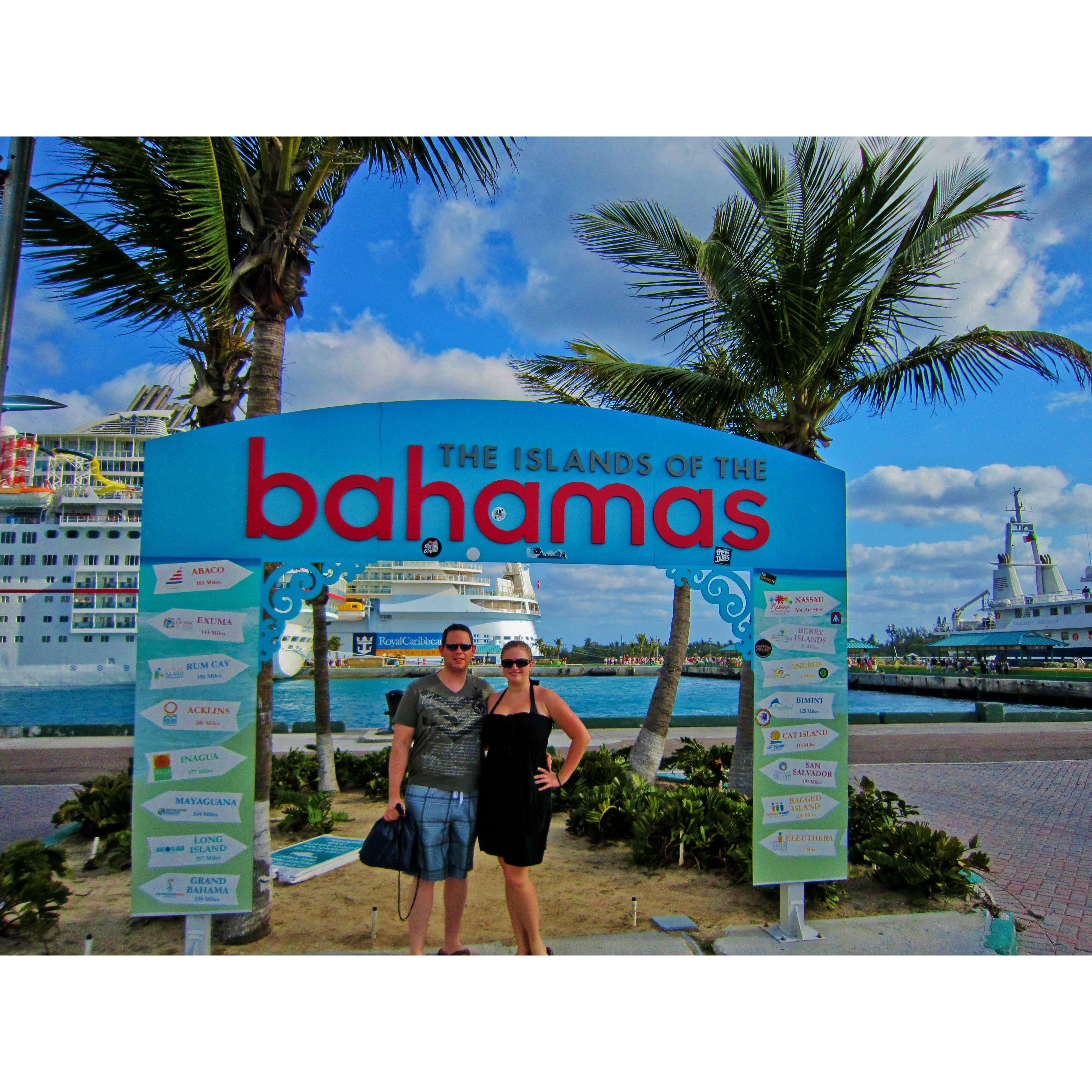 Our first cruise - Bahamas! - Spring 2012