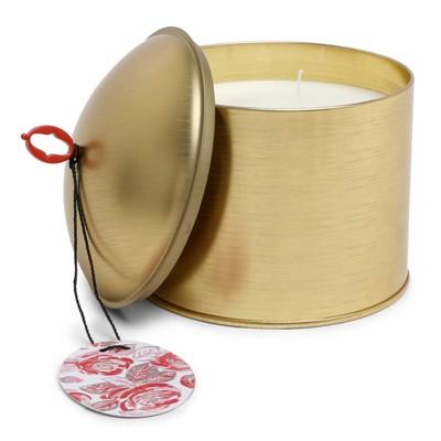 14oz Lidded Metal Jar 3-Wick Candle Rose Petal Macaron - Floral Collection - Opalhouse&#153;