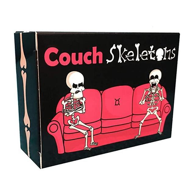 Couch Skeletons Card Game for Two Players