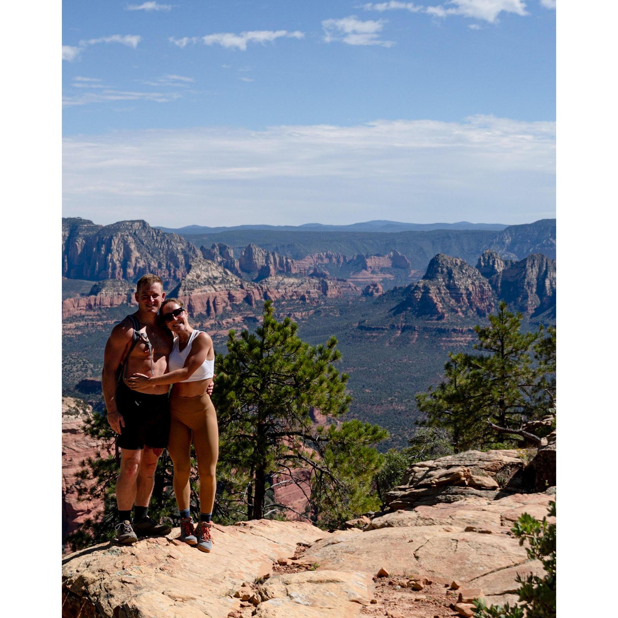 Hiking our way through Sedona, AZ (Oct. 2022)