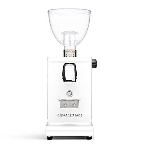 Ascaso i-STEEL Flat Burr Espresso Grinder, 54mm (White)