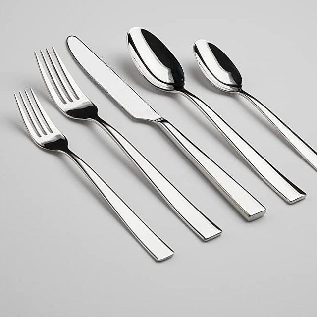 Gourmet Settings 36-361 Resto Flatware Set, Stainless Steel