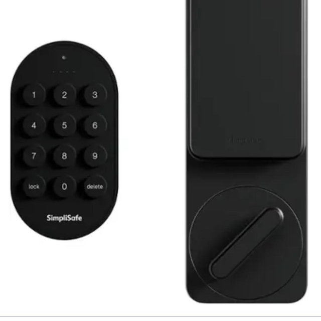 SimpliSafe - Smart Lock Series 2 - Black