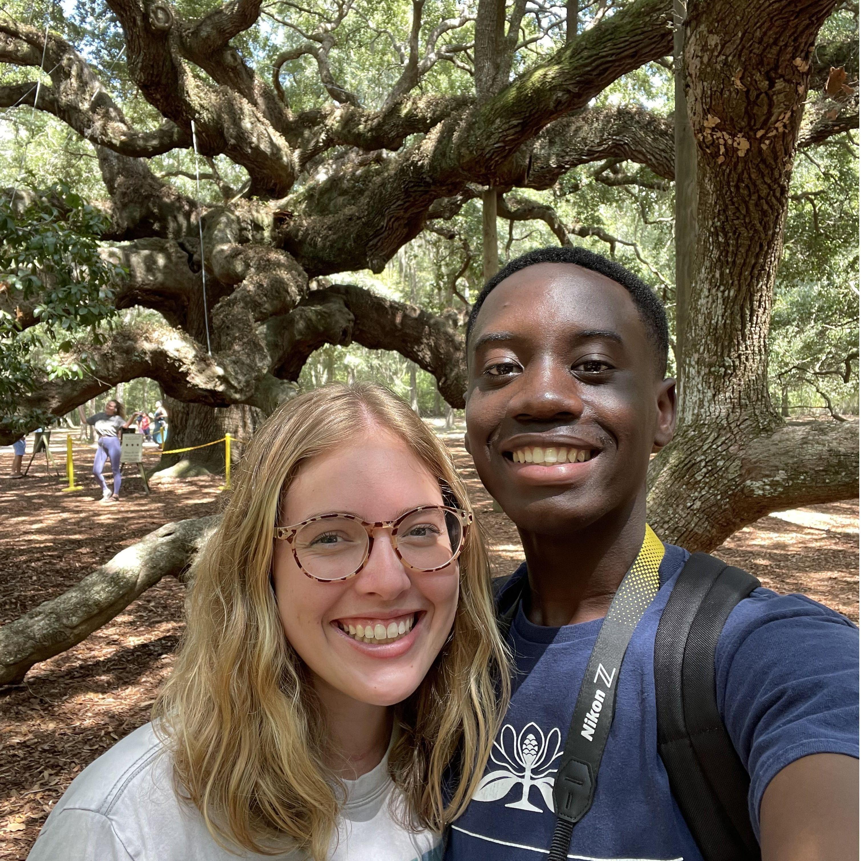One of the many Charleston visits while Irénée was in nuclear power school!