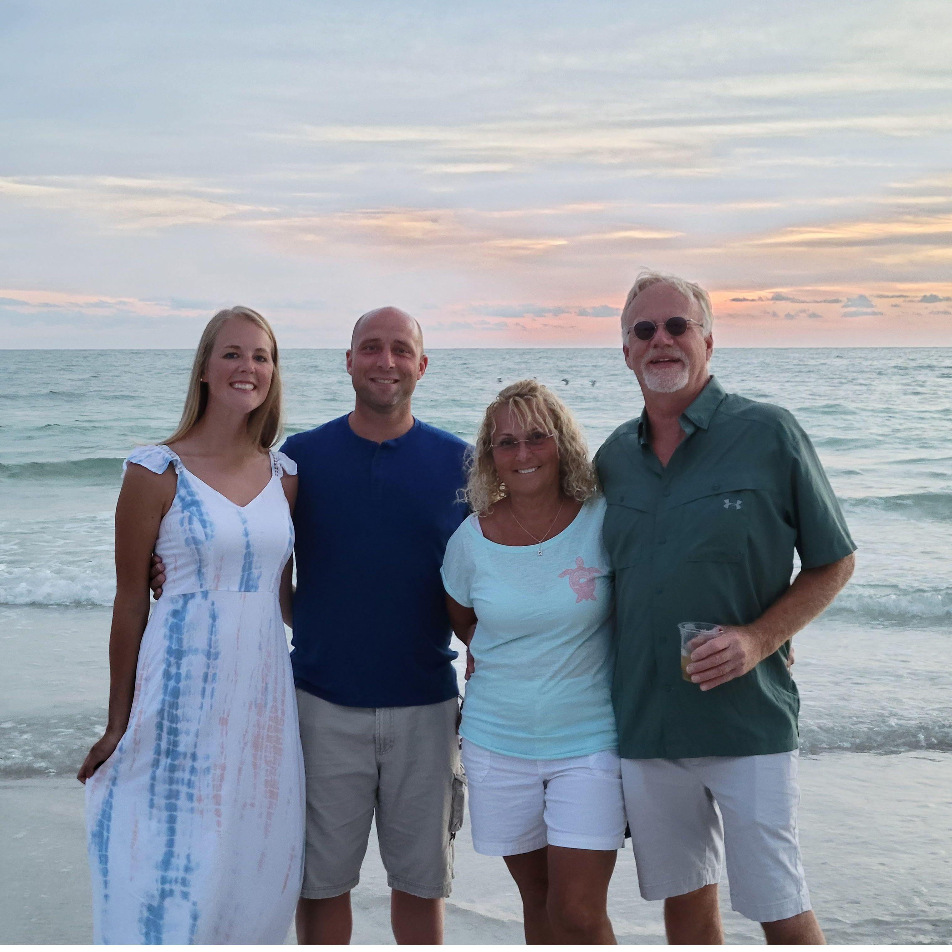Anna Maria Island with Dad and Kath