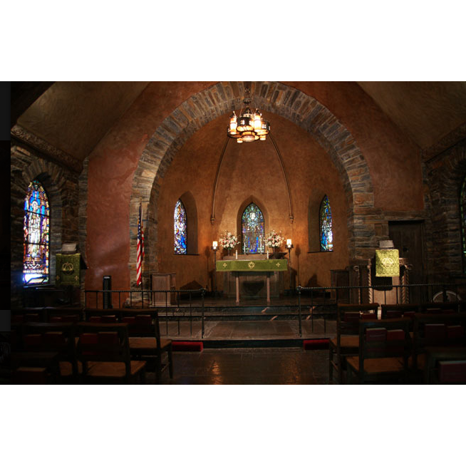 Interior of Garrett Memorial Chapel!