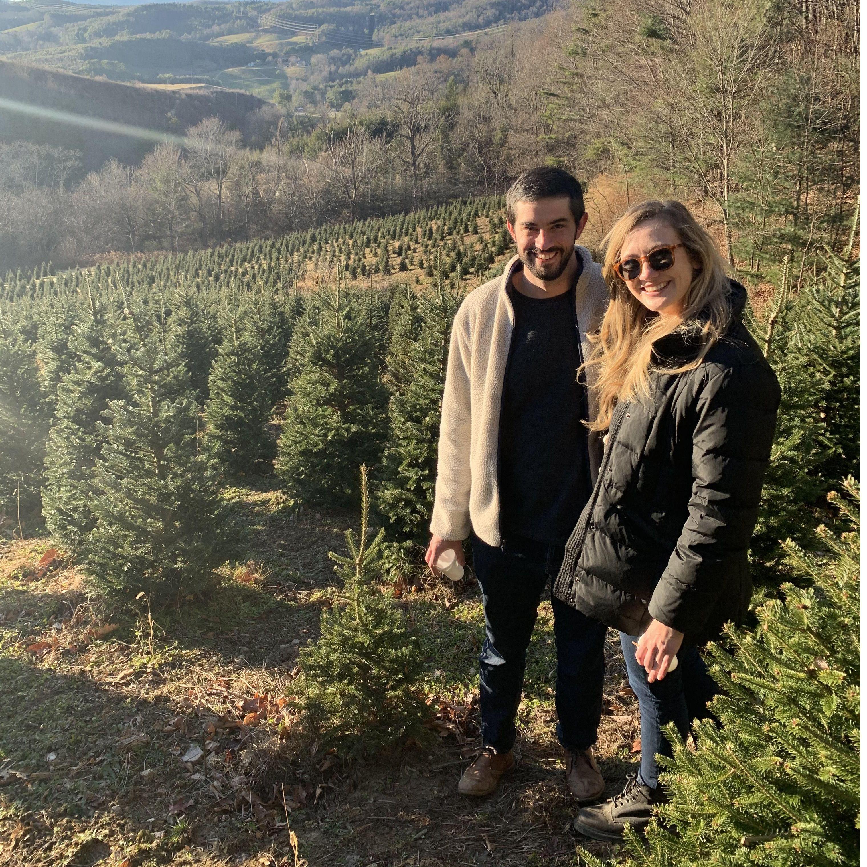 Our annual venture to the NC mountains to choose our Christmas tree