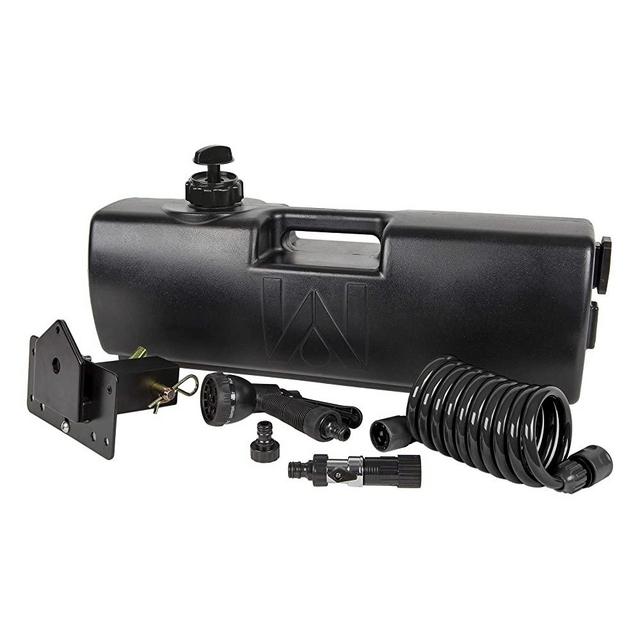 WaterPORT 3.8 Gallon Self-Pressurized Water Tank for Camp Showers, Vehicle Water Supply and Outdoor Activities