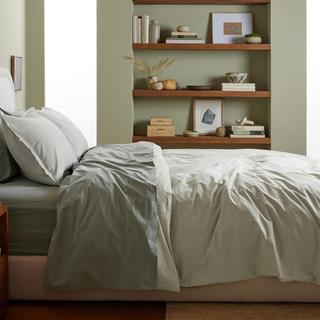 Percale Long-Staple Egyptian Cotton 4-Piece Sheet Set