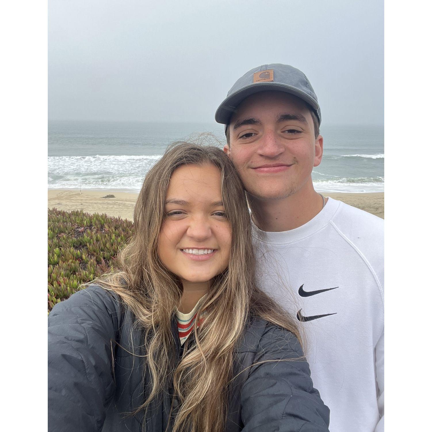 Half moon bay trip for our 3 year anniversary