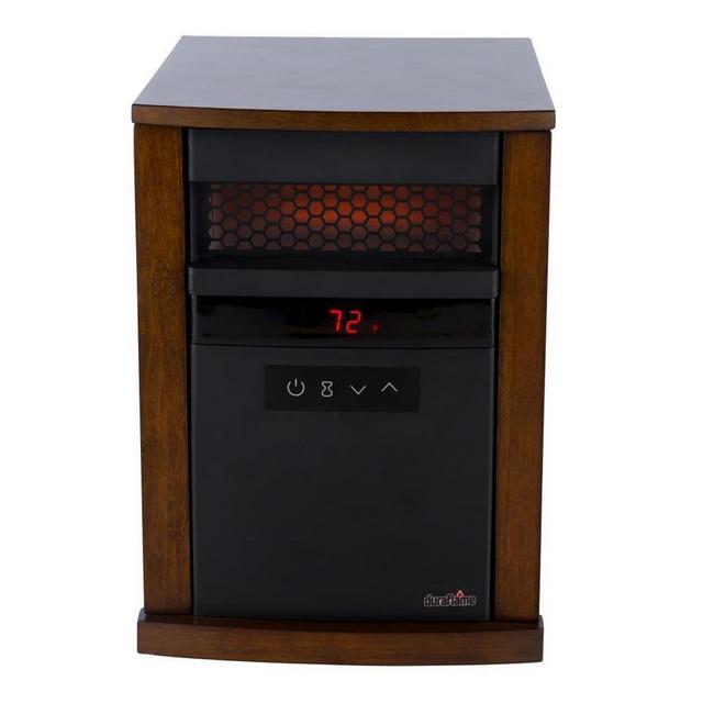 Duraflame 1500-Watt Infrared Quartz Cabinet Electric Space Heater