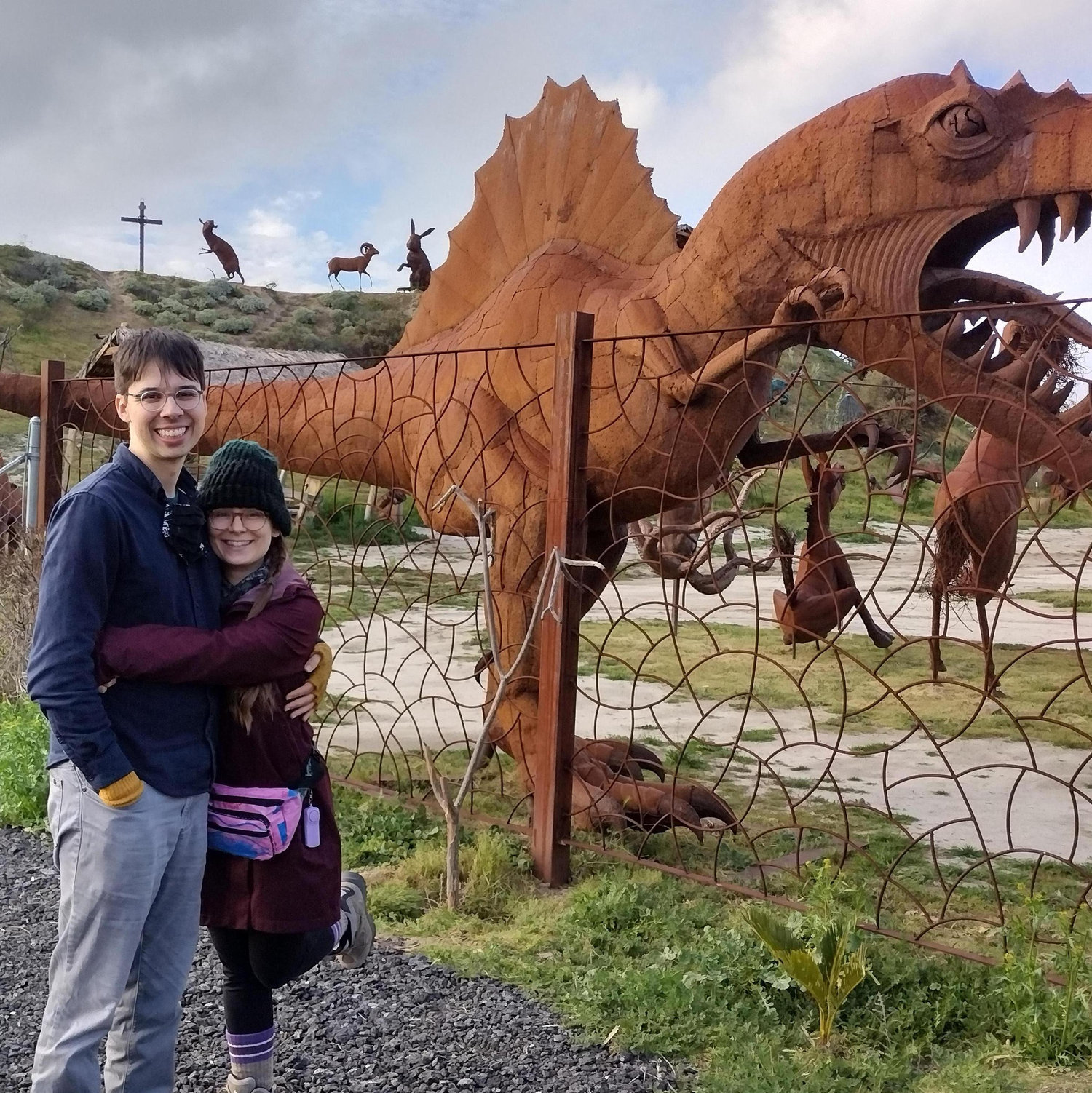 Random roadside dinos! March 2023