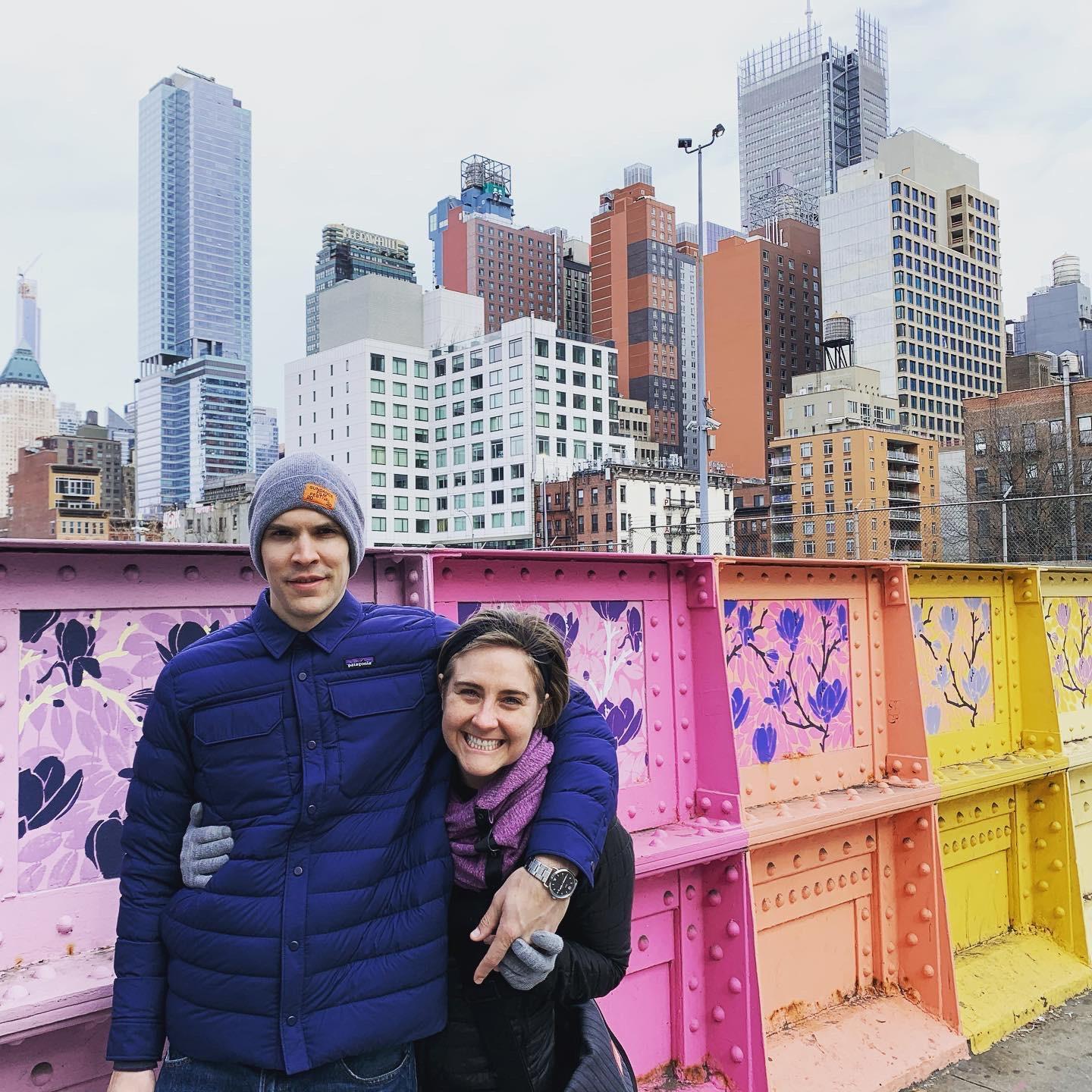 February 29, 2020: Madison returned to New York to visit Joel for his 30th birthday and they walked around the different neighborhoods while Madison took photos in front of cool murals like this one!