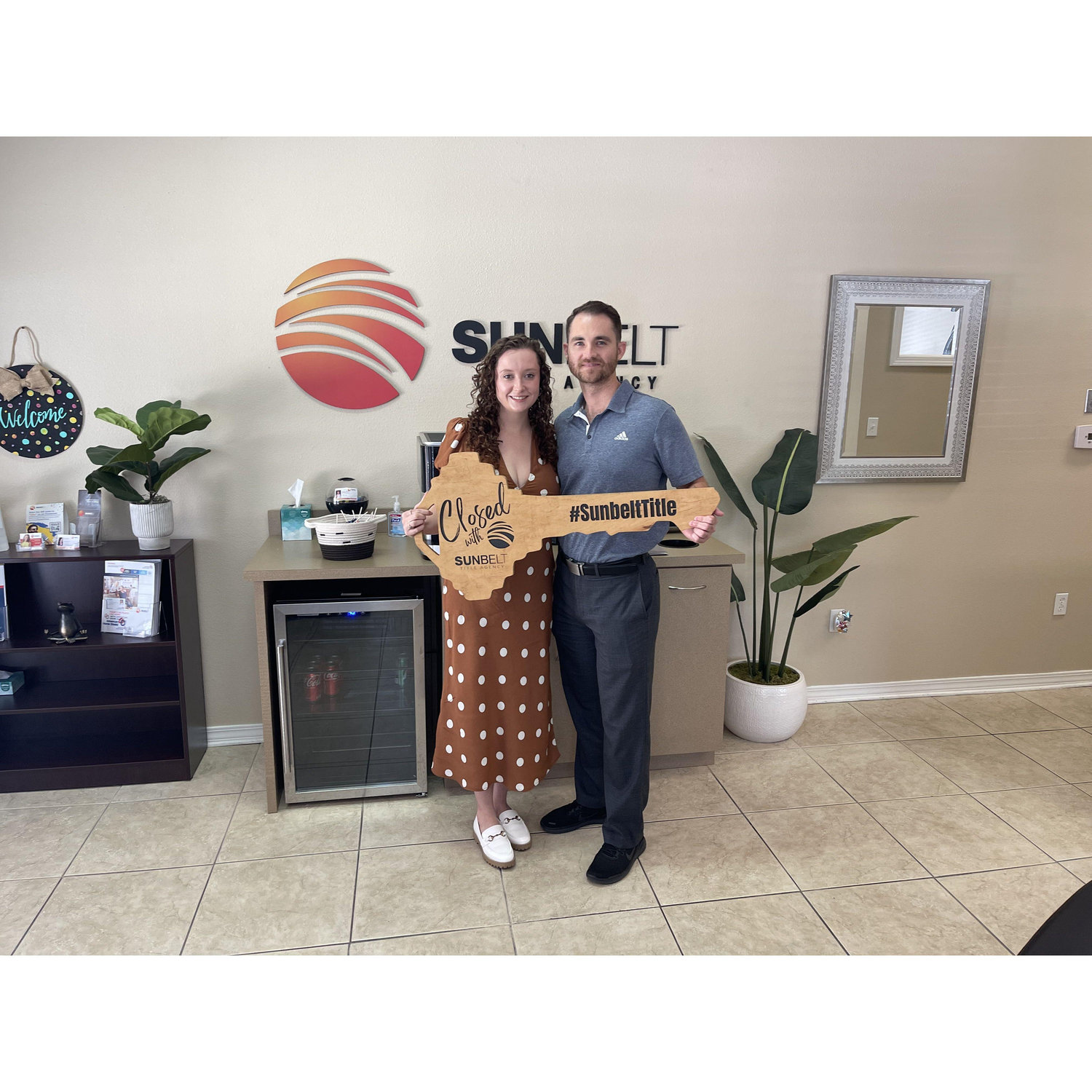 The day we closed on our house